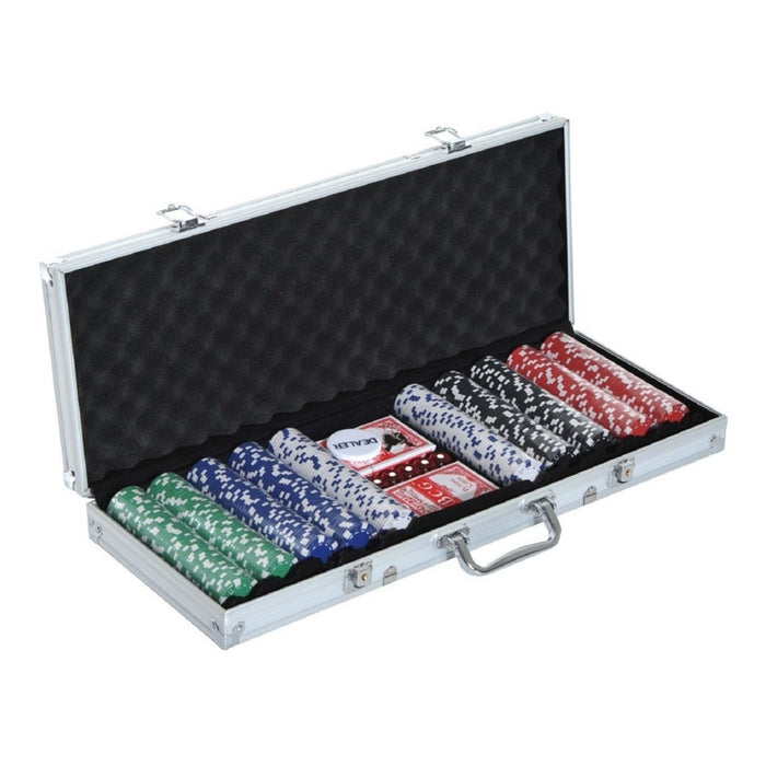 Set Poker 500 Fichas Poker Maletin Set De Poker Profesional