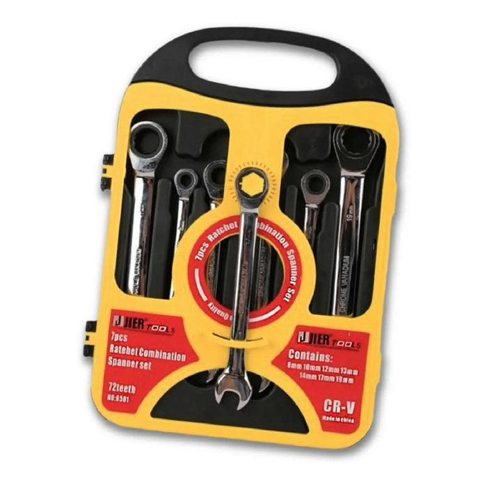 Set Juego De Llaves Punta Corona Juego Llaves Chicharra 7pcs