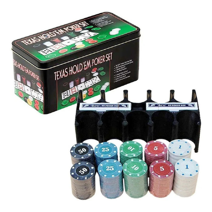 Set De Poker Profesional Juegos Poker Set De Poker 200 Ficha