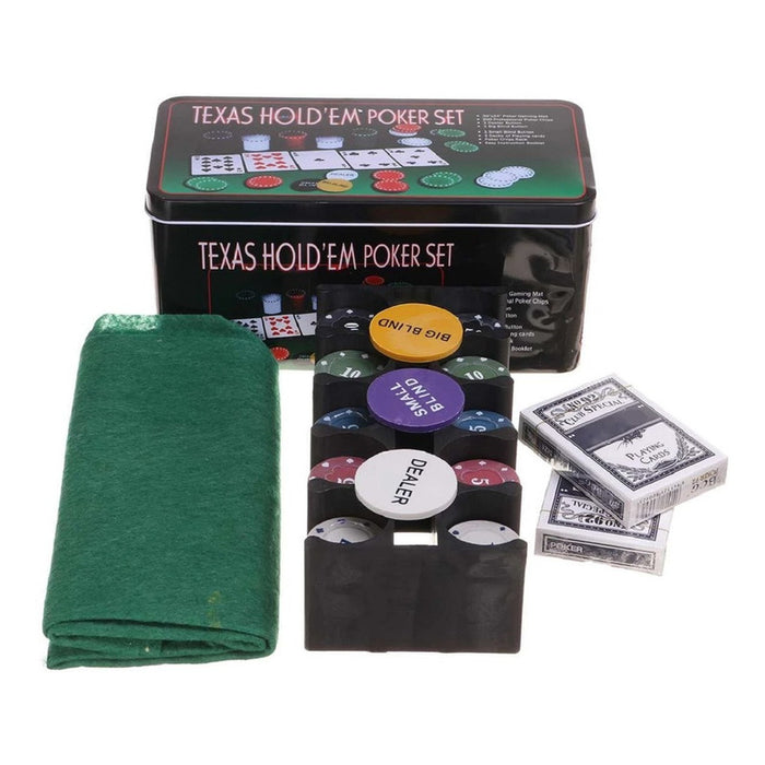 Set De Poker Profesional Juegos Poker Set De Poker 200 Ficha