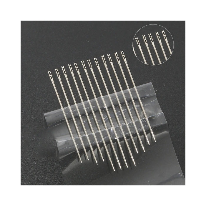 Pack X12 Agujas Para Coser A Mano Agujas Para Ciegos Agujas