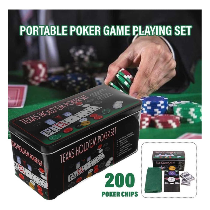 Set De Poker Profesional Juegos Poker Set De Poker 200 Ficha