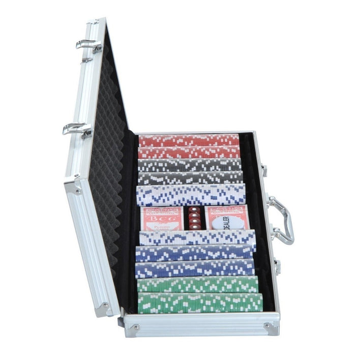 Set Poker 500 Fichas Poker Maletin Set De Poker Profesional