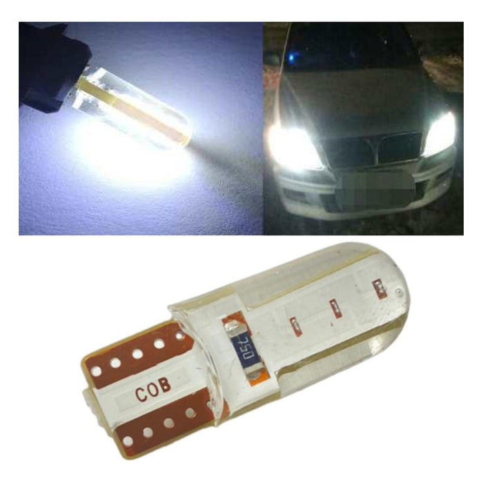 Pack 2 Led Posicion 5w Ampolletas Led Siliconado Cambus T10