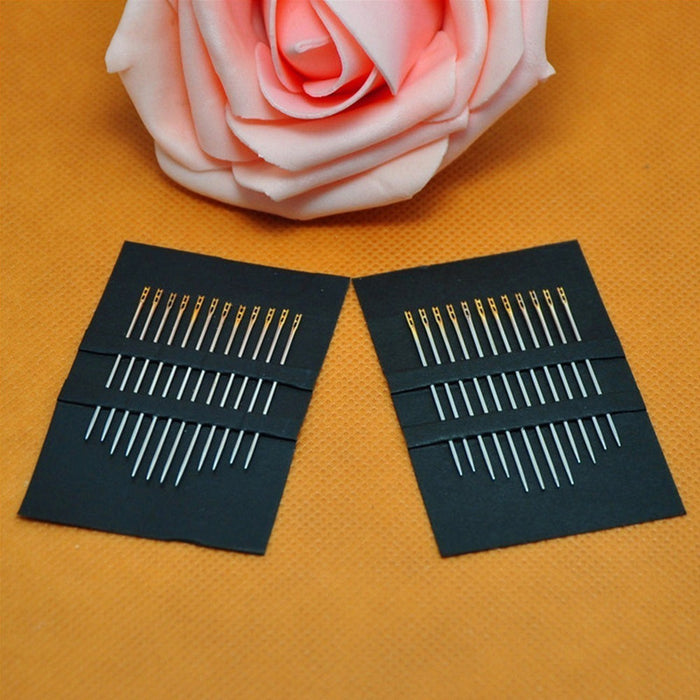 Pack X12 Agujas Para Coser A Mano Agujas Para Ciegos Agujas