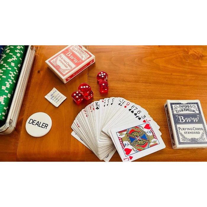 Set Poker 500 Fichas Poker Maletin Set De Poker Profesional
